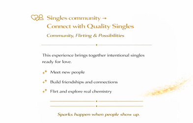 <div class="editor-content"><p>Meet Our Singles</p></div>