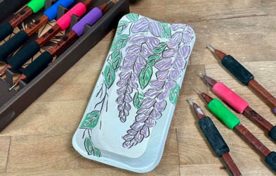<div class="editor-content"><p><strong>Wisteria Sgraffito</strong></p><p>With Jessica - Members Only</p></div>