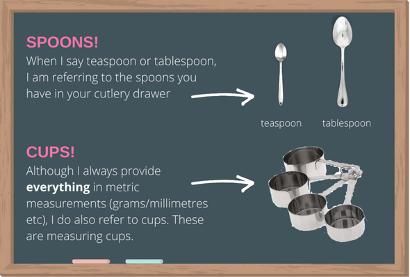 Cooking Notes page