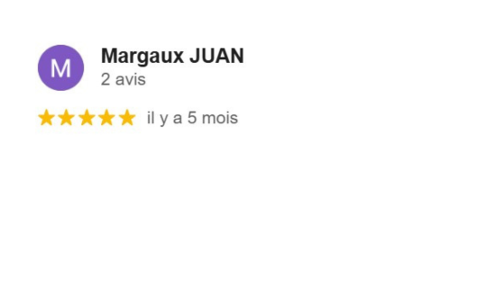 <div class="editor-content"><h2><a target="_blank" rel="noopener noreferrer nofollow" href="https://maps.app.goo.gl/pmMfQpQ95Bqf5k6k6"><span style="color: #B47C65">Un grand merci à mes élèves qui ont bien voulu partager&nbsp;leur expérience</span></a></h2></div>