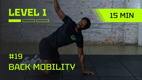 # 19 I 14 min | LVL 1 | Prevent Back Pain & Improve Mobility
