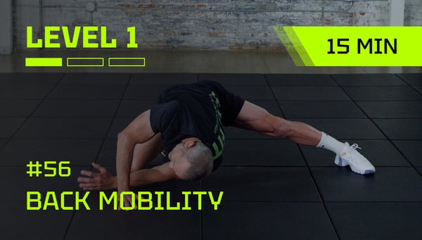 # 56 I 10 min | LVL 1 | Back Mobility to Reduce Pain & Improve Consistency