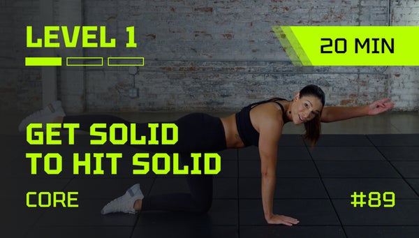 CORE I # 89 I 20 min | LVL 1 | Core Strength for Better Consistency