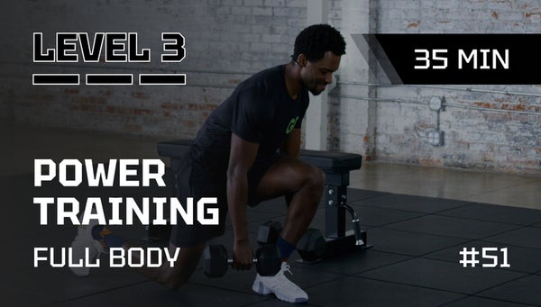 FB I # 51 I 35 min | LVL 3 | Power Training for More Strength