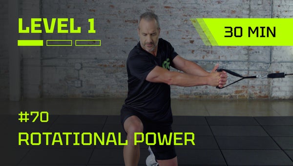 # 70 I 30 min | LVL 1 | Improved Rotation for Controlled Power