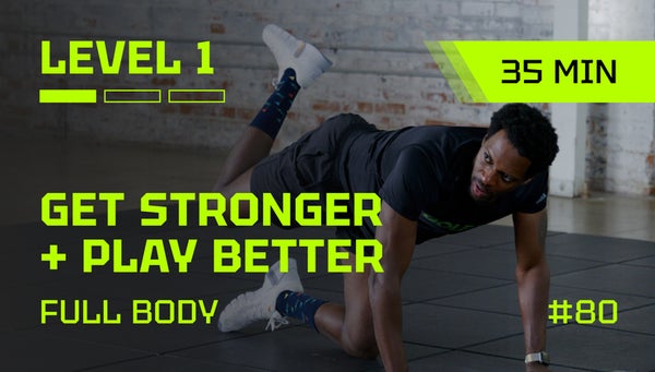 FB I # 80 I 33 min | LVL 1 | Build Strength for Stability and Distance