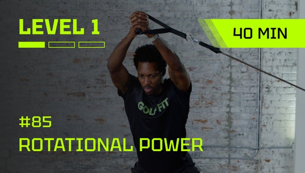 # 85 I 37 min | LVL 1 | Stronger Rotation for More Distance