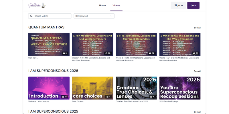 Available for TV platforms and apps