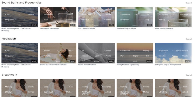 Available for TV platforms and apps