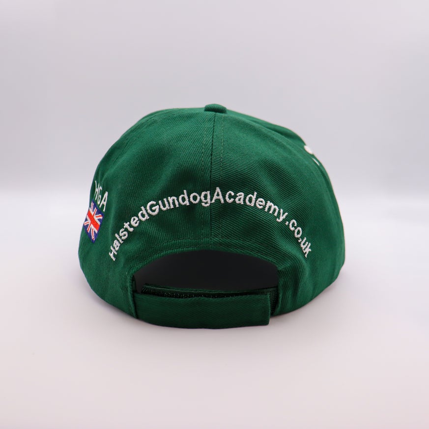 Green HGA baseball cap - Rear
