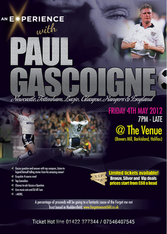 PAUL<br>GASCOIGNE