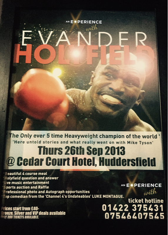 EVANDER<br>HOLYFIELD