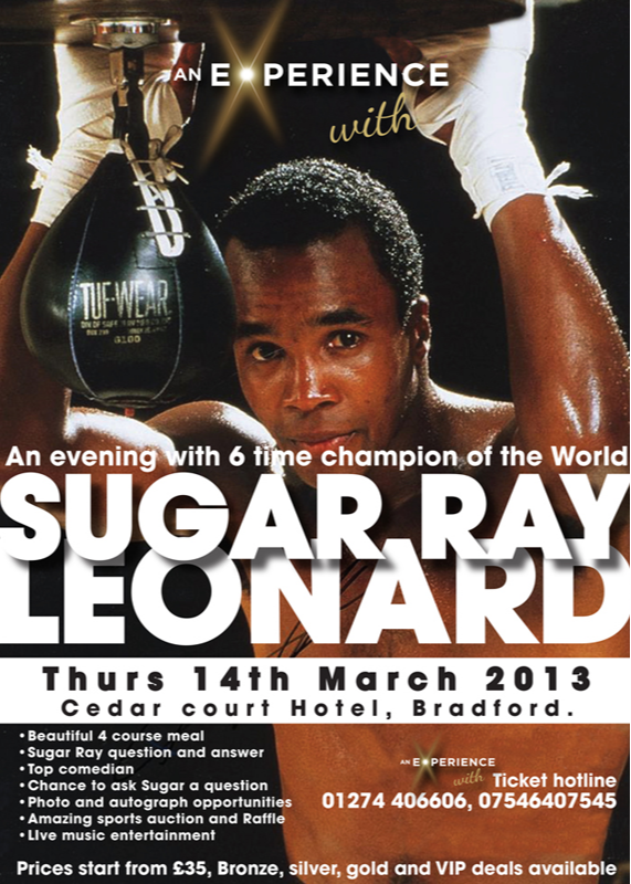 SUGAR RAY<br>LEONARD