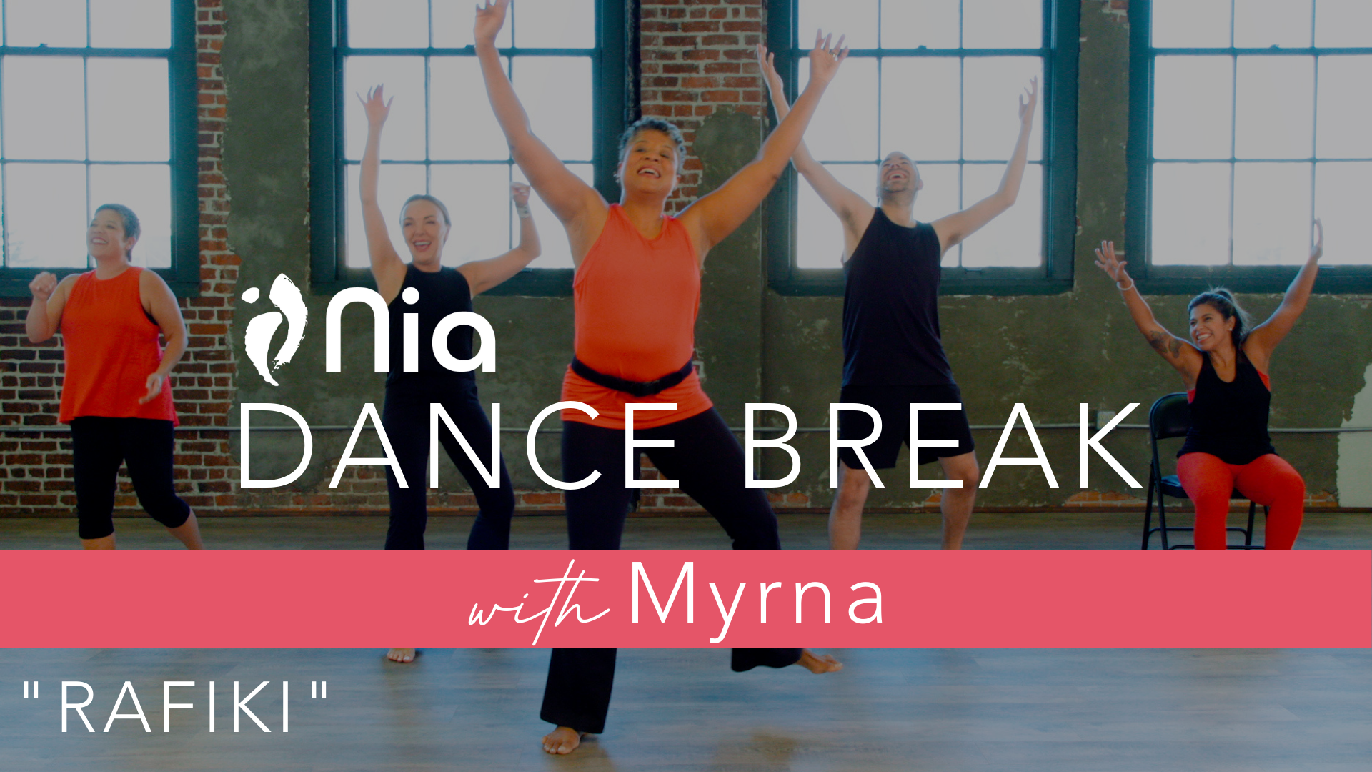 Nia Dance Break with Myrna "Rafiki" 6 minutes Nia® On Demand