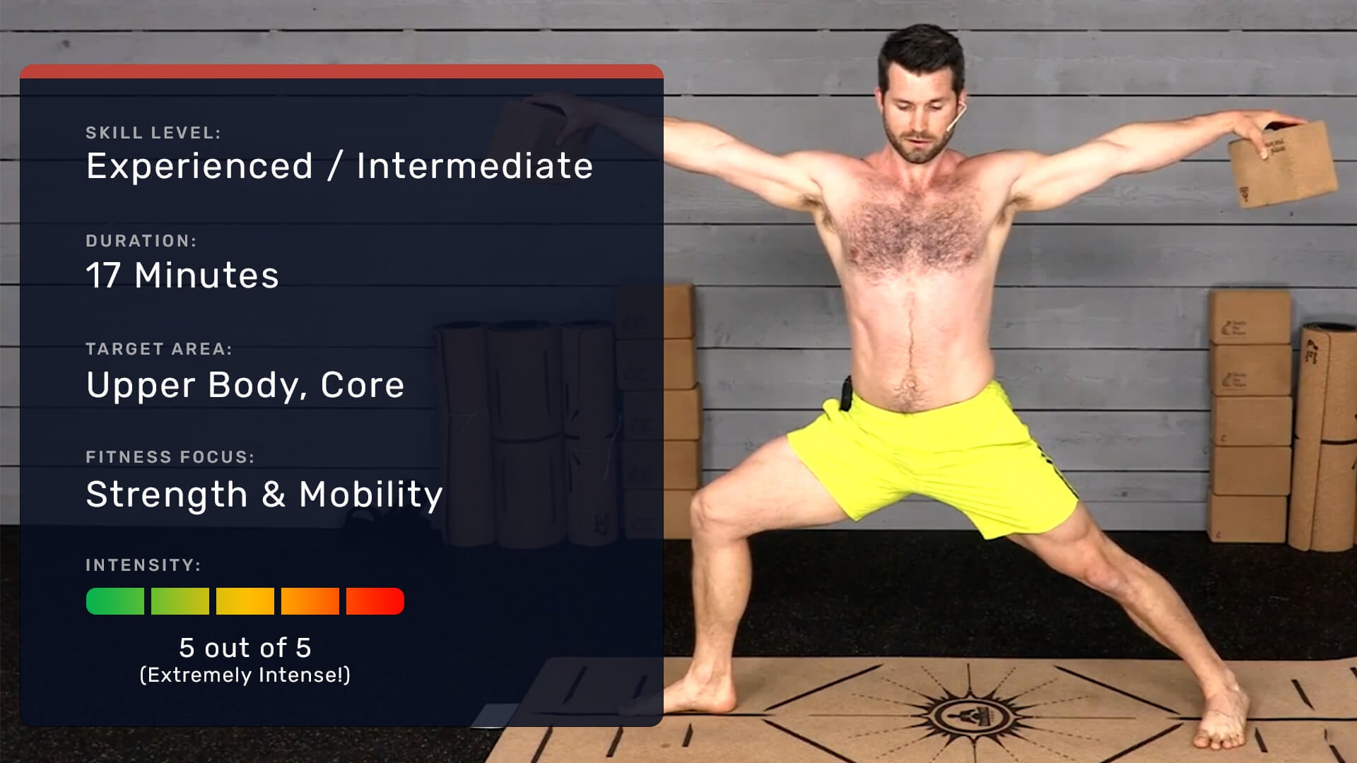 Intense Yoga Workout to Build Arm Muscle Man Flow Yoga