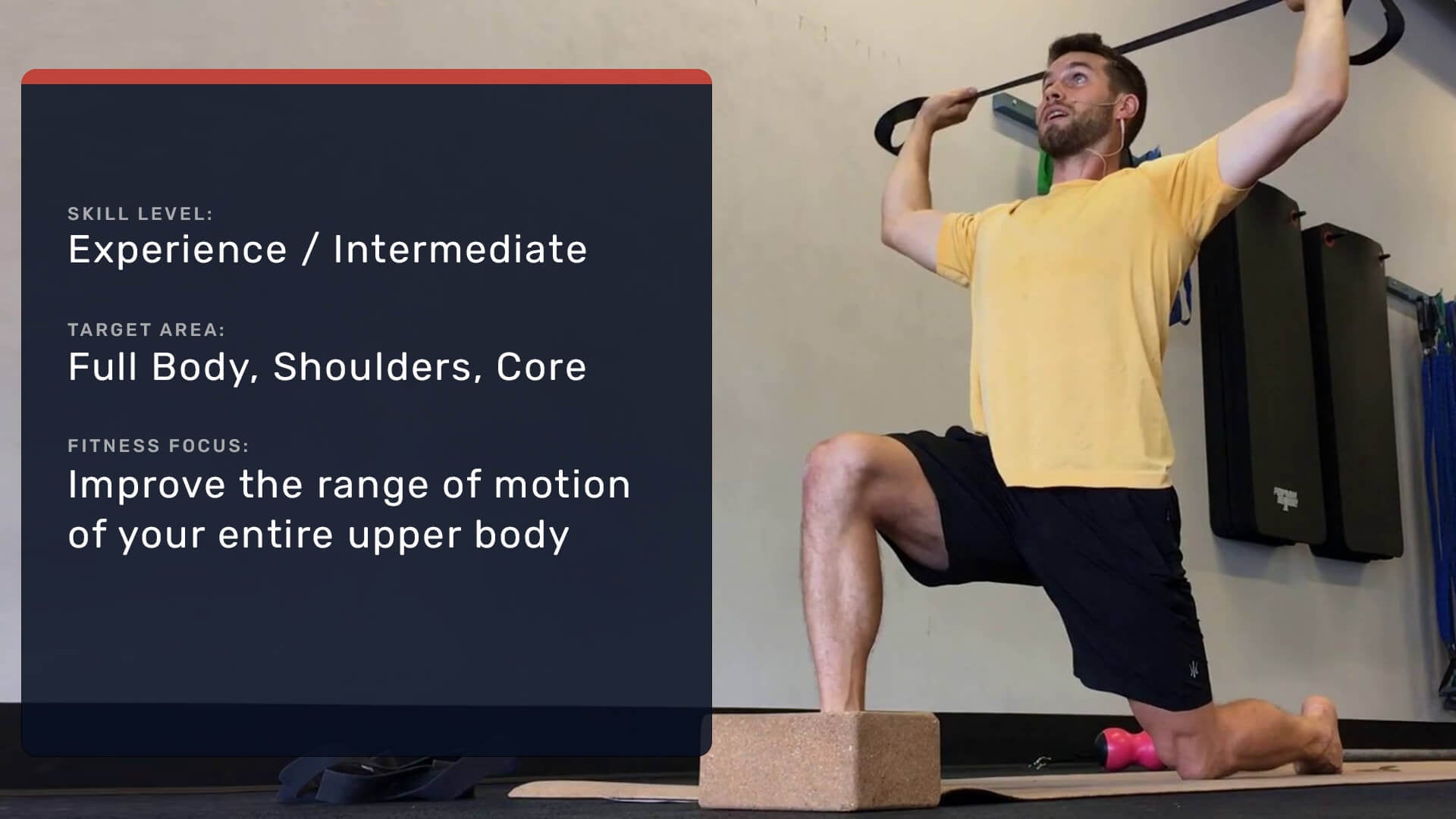 Straps for Shoulders Man Flow Yoga