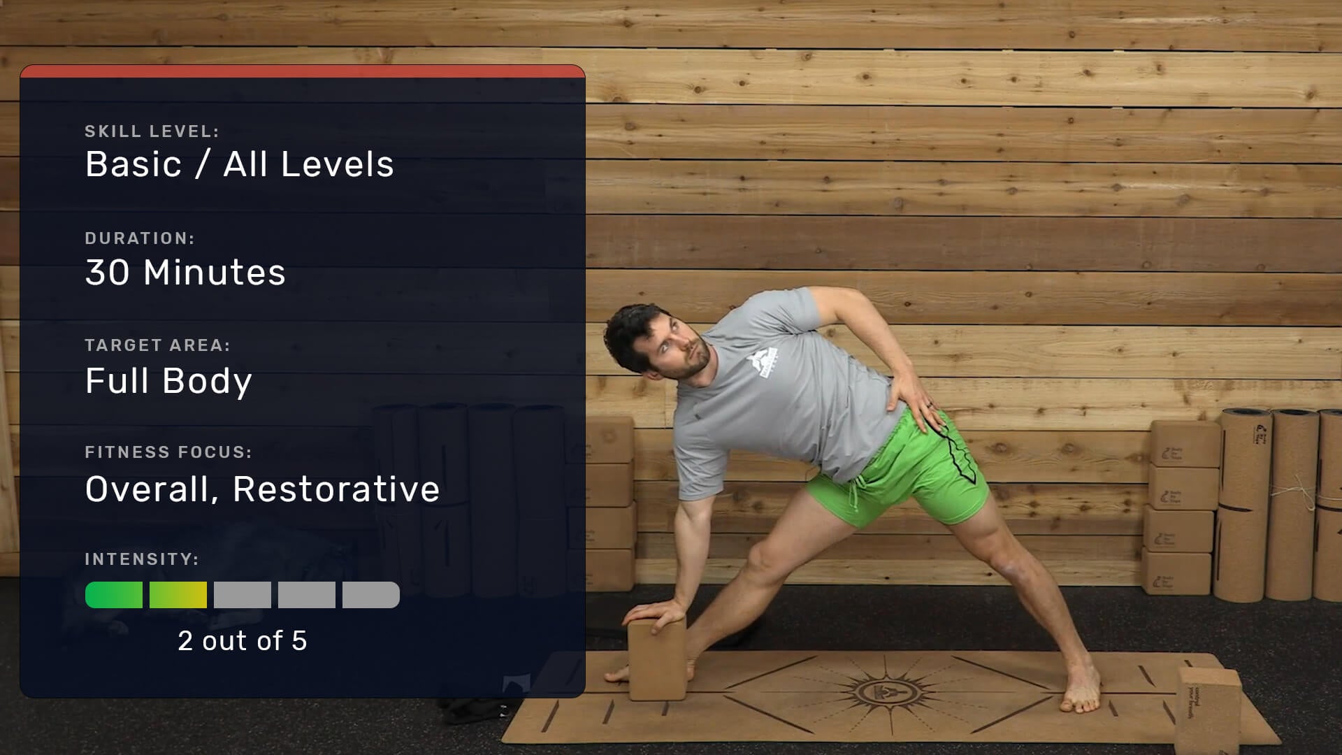 30Min Active Recovery for Athletes Man Flow Yoga