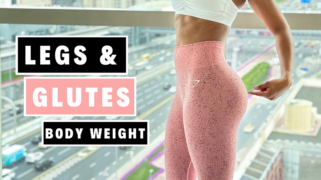 Legs And Glutes Bodyweight Workout MrandMrsMuscle