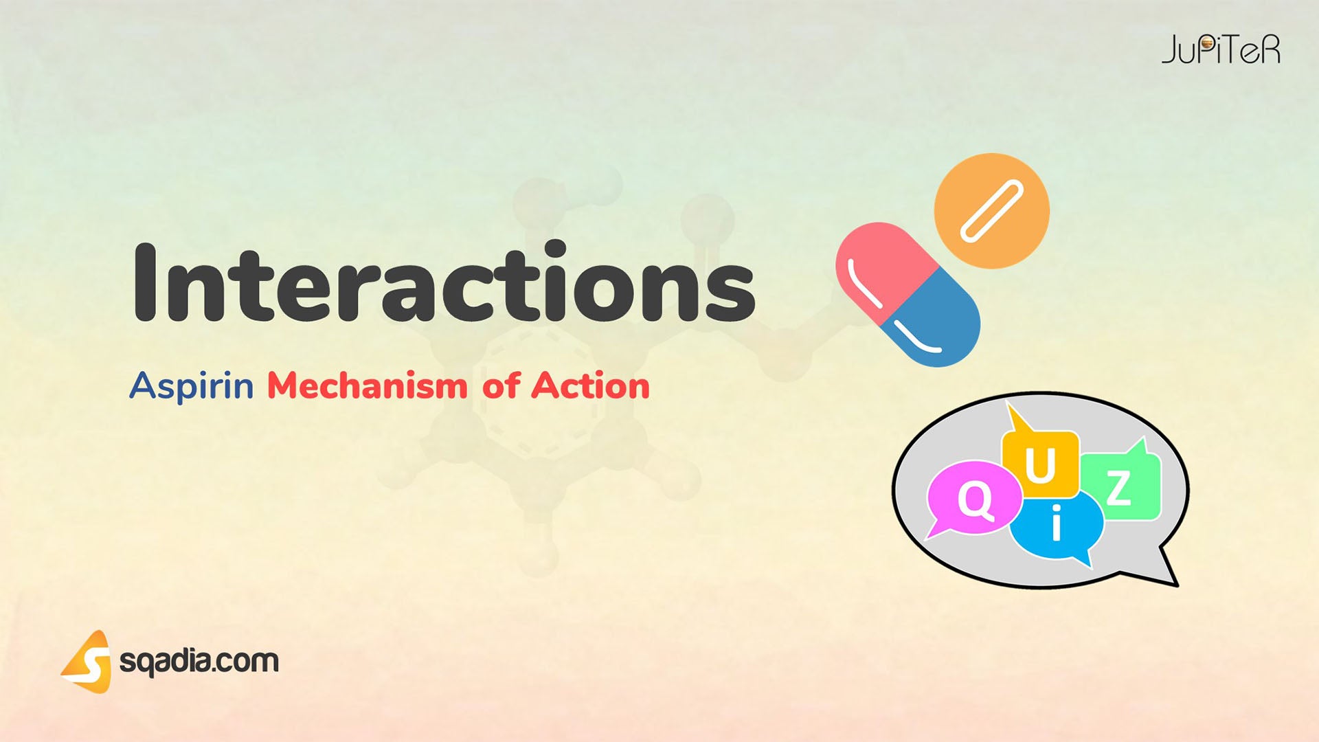 Aspirin Mechanism of Action Interactions