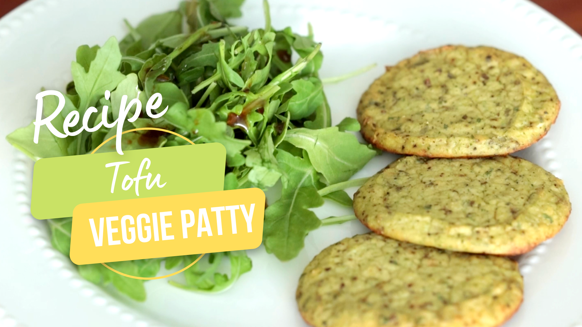 Tofu Veggie Pattie Justin Agustin Workouts