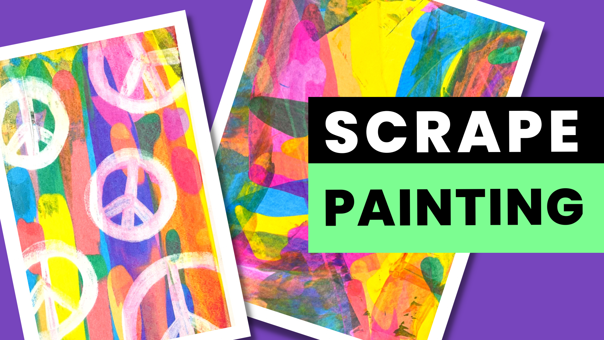 Scrape Painting Studio Sprout