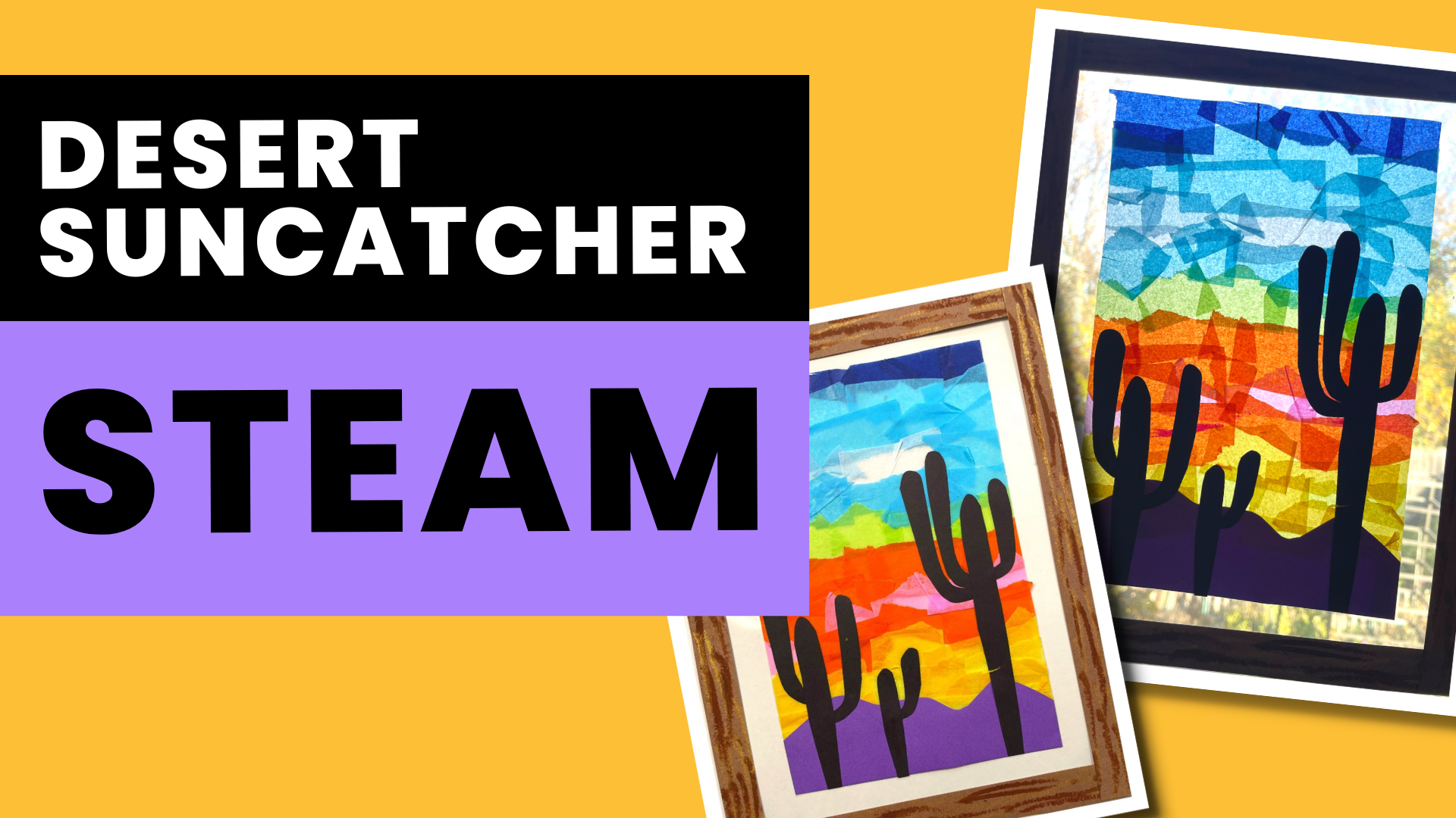 Desert Suncatcher Studio Sprout