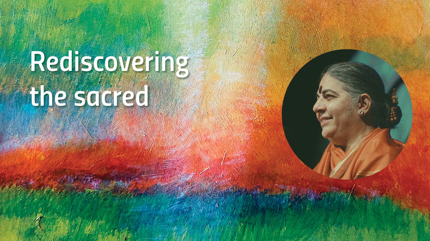 Rediscovering the sacred in agriculture · Shiva