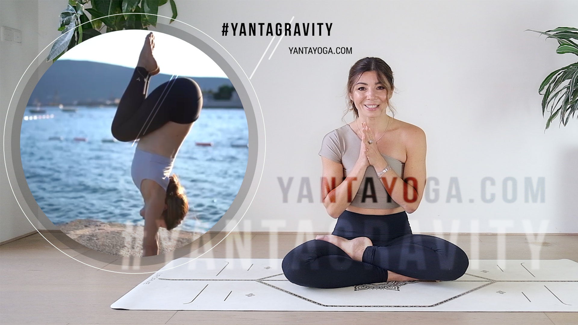 Йога и стойка на руках