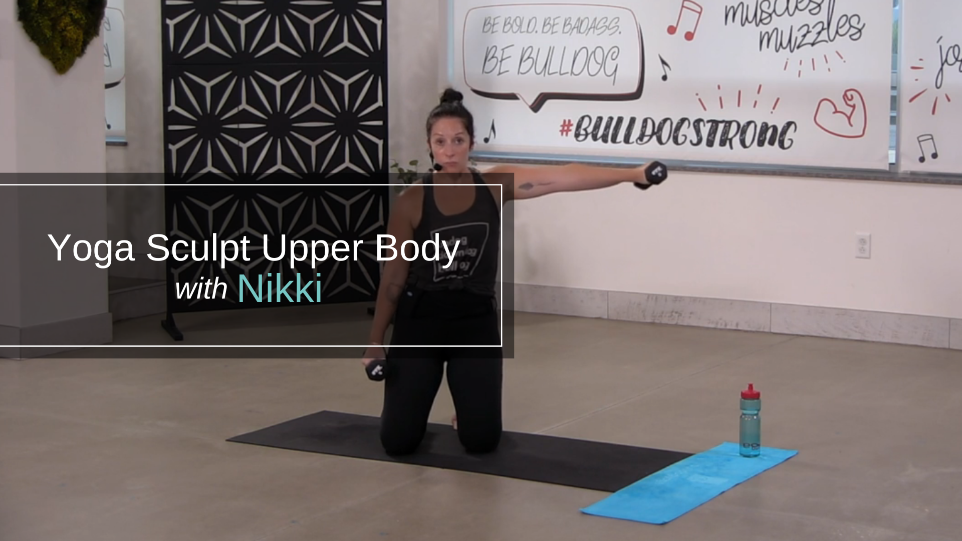 Yoga Sculpt Upper Body with Nikki 20 minutes