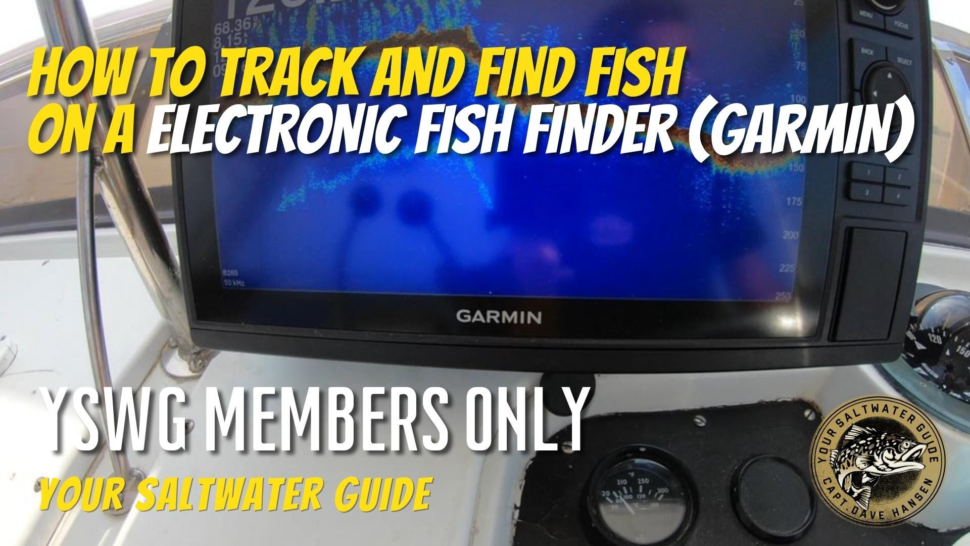 How to Track and Find Fish on a Electronic Fish Finder Your Saltwater