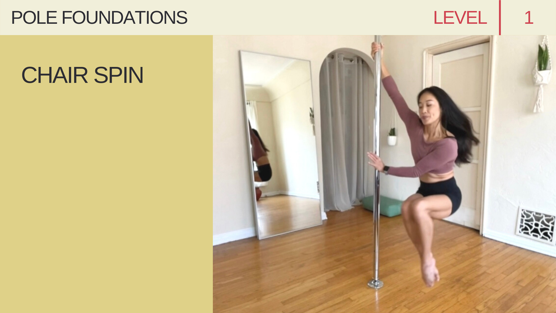 Chair Spin (aka Seated Spin)