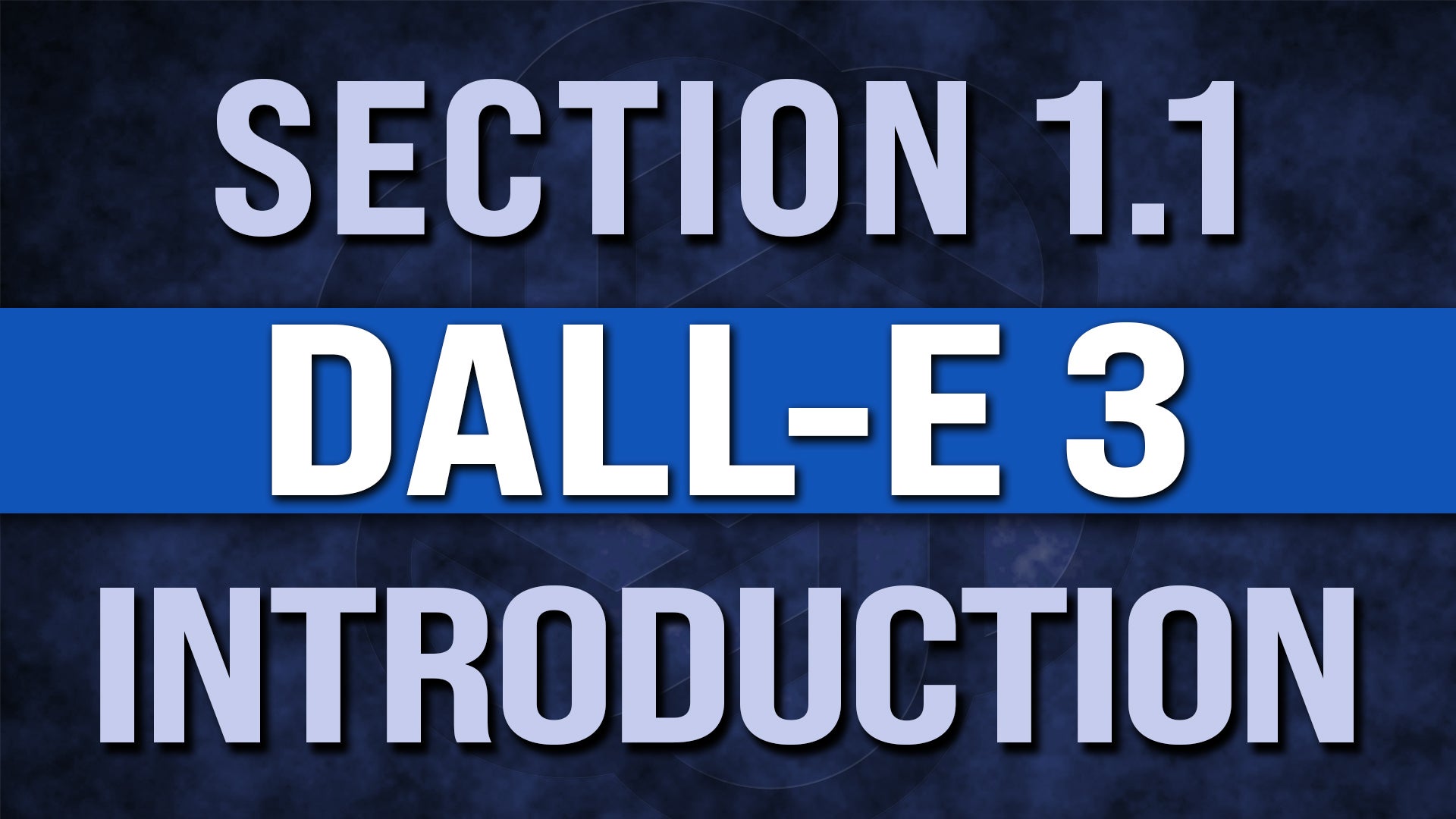 1.1 Introduction To Dall-E 3