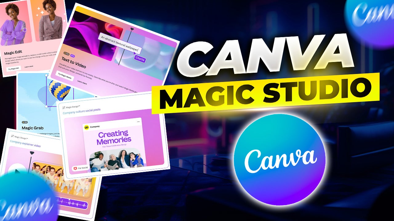 Introducing Canva AI-Powered Magic Studio - 10/9/2023