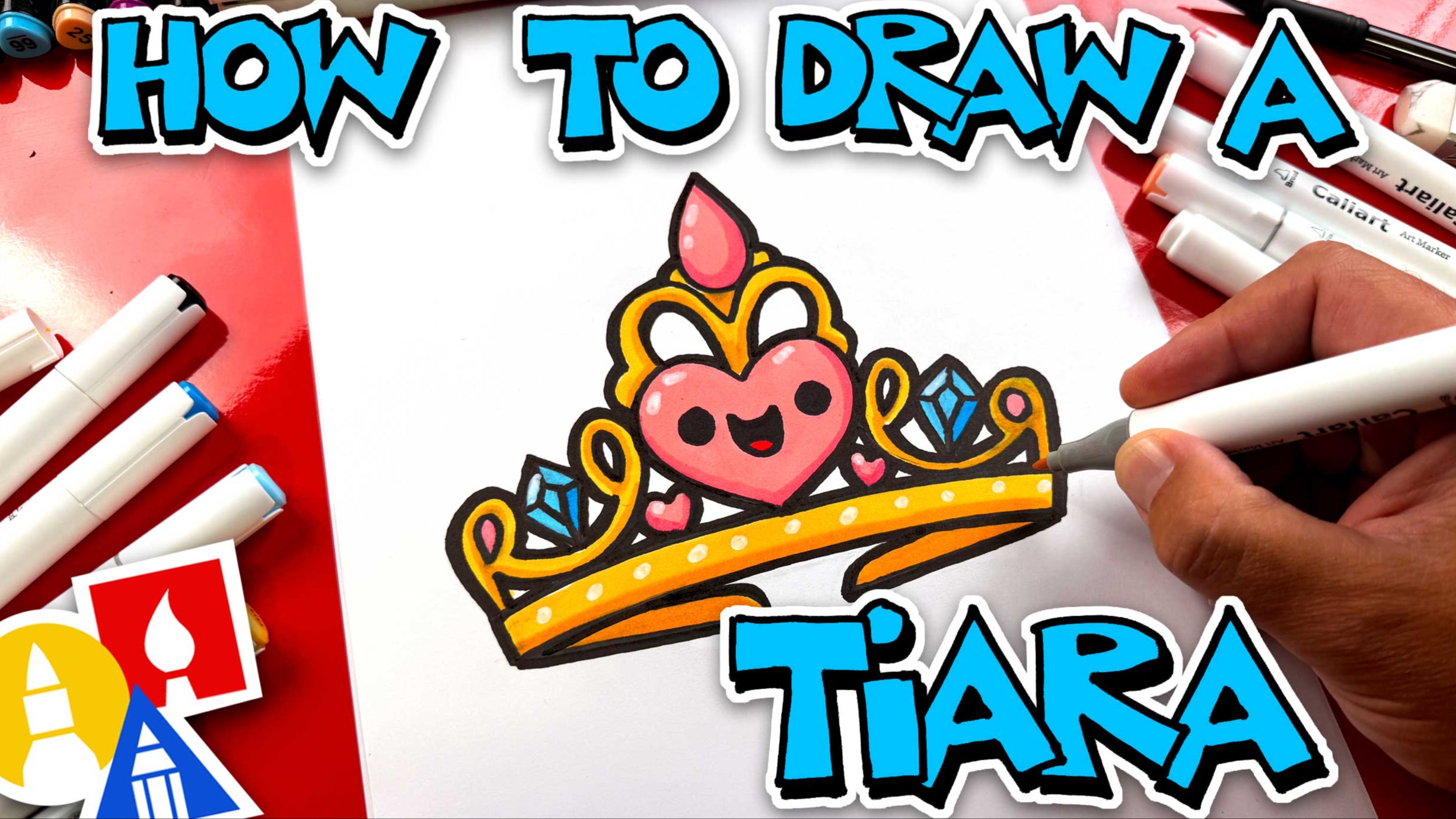 How To Draw A Tiara Crown