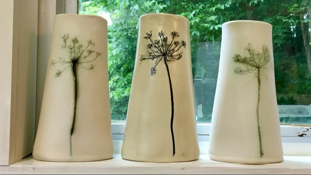 Queen Anne's Lace Vase
