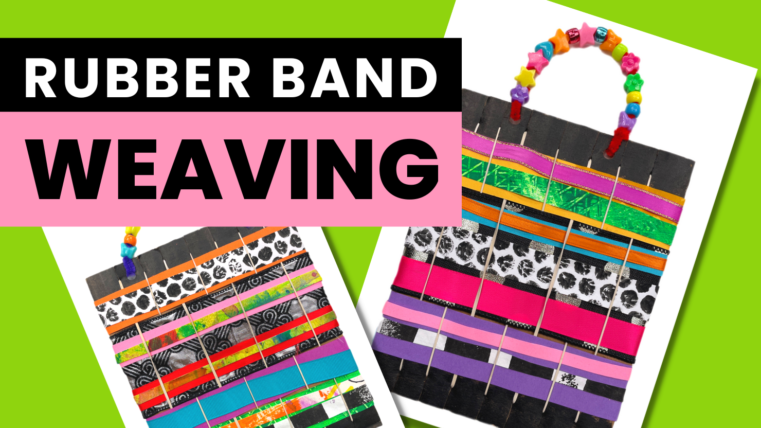 Rubber Band Weaving Studio Sprout