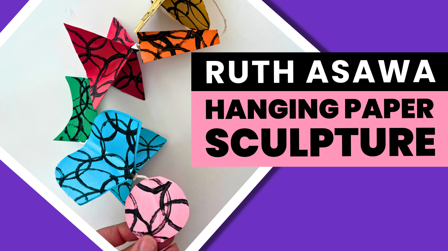 Ruth Asawa Hanging Paper Sculpture Studio Sprout