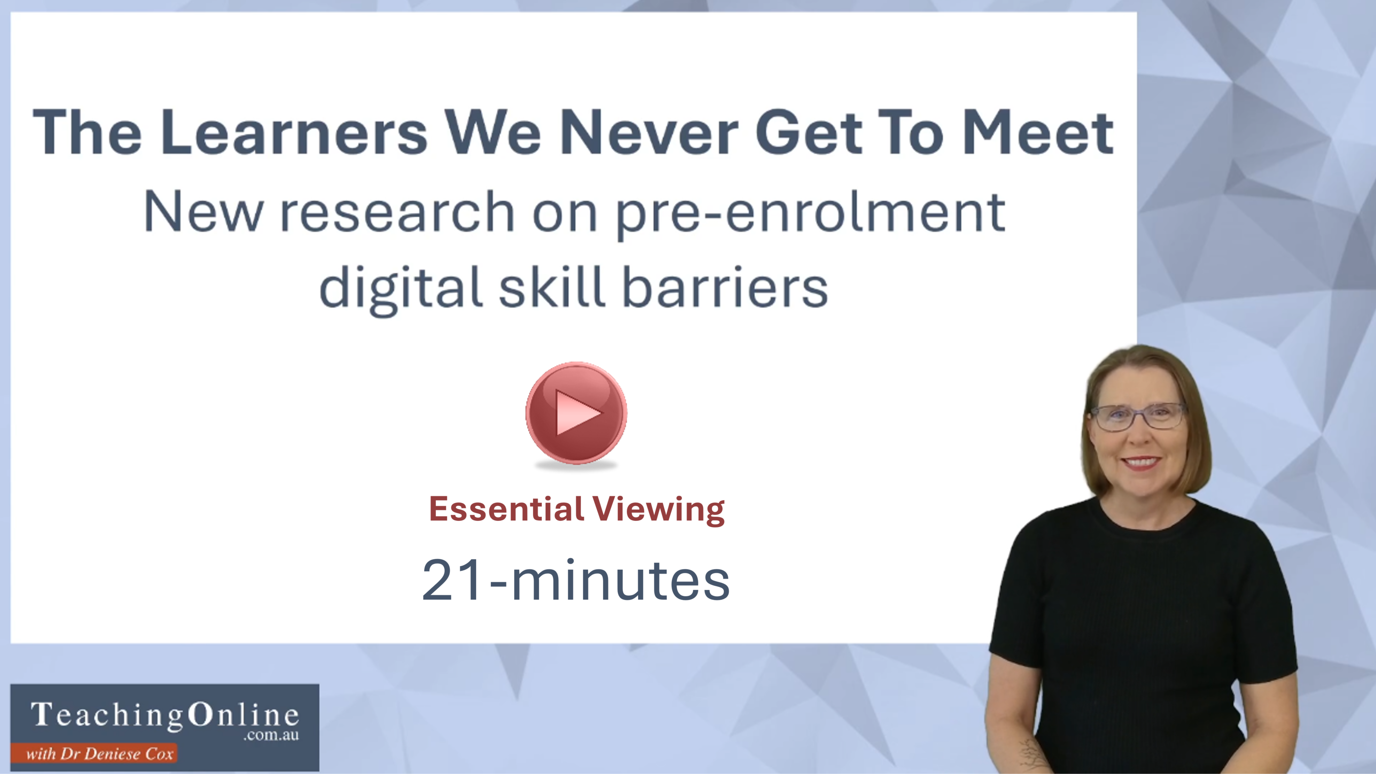 Bonus Digital Skills Video | TeachingOnline.com.au
