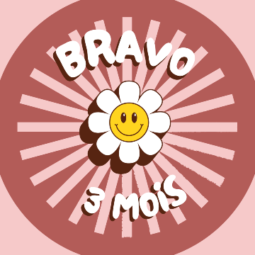 Image pour le badge 3 mois de YOGA!.