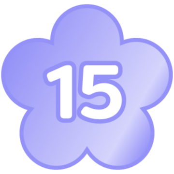 Image for the badge 15-Day Streak.
