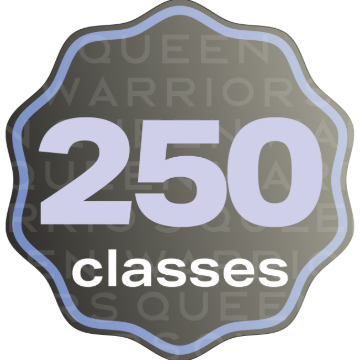 Image for the badge Focused Queen.