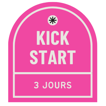 Image pour le badge KICK START.