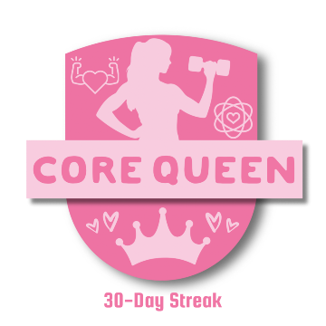 Image for the badge Core Queen.