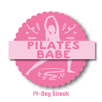 Image for the badge Pilates Babe.