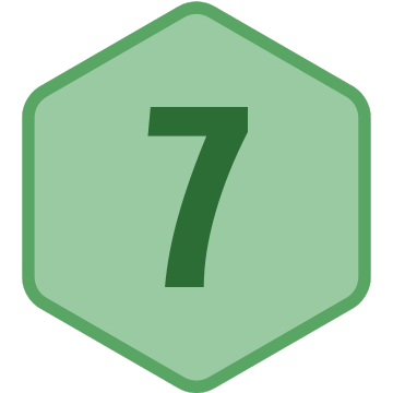 Image for the badge 7-Day Steadfast Practitioner.