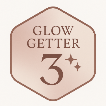 Image for the badge Glow Getter ✨.