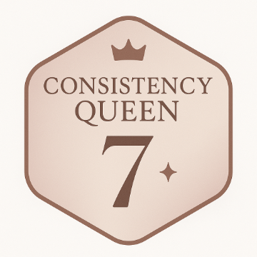 Image for the badge Week Warrior.