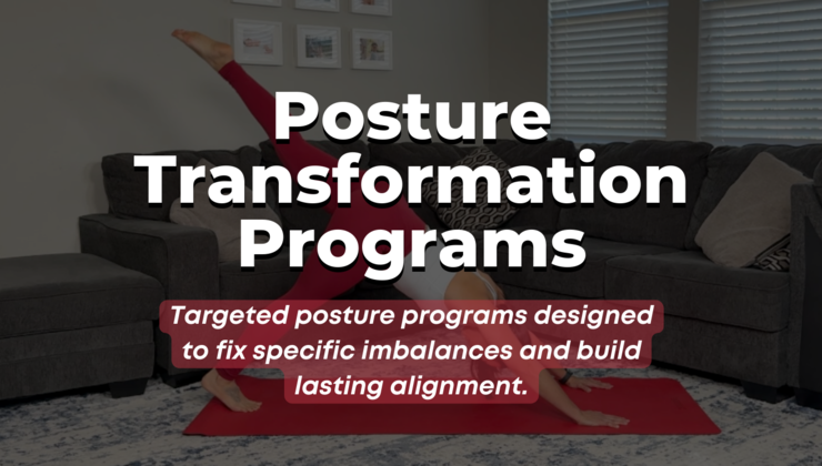 Posture Transformation Programs for Alignment & Pain Relief