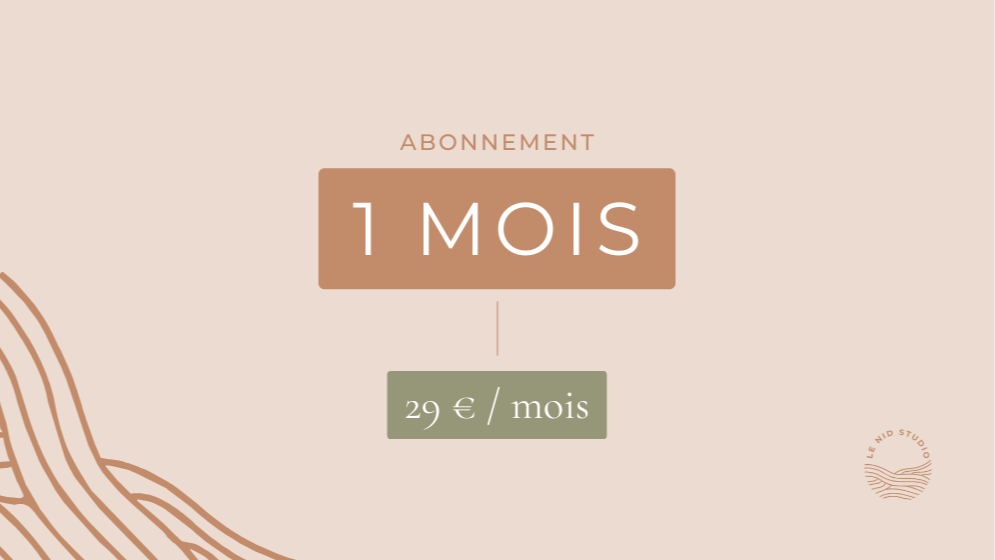 Abonnement mensuel