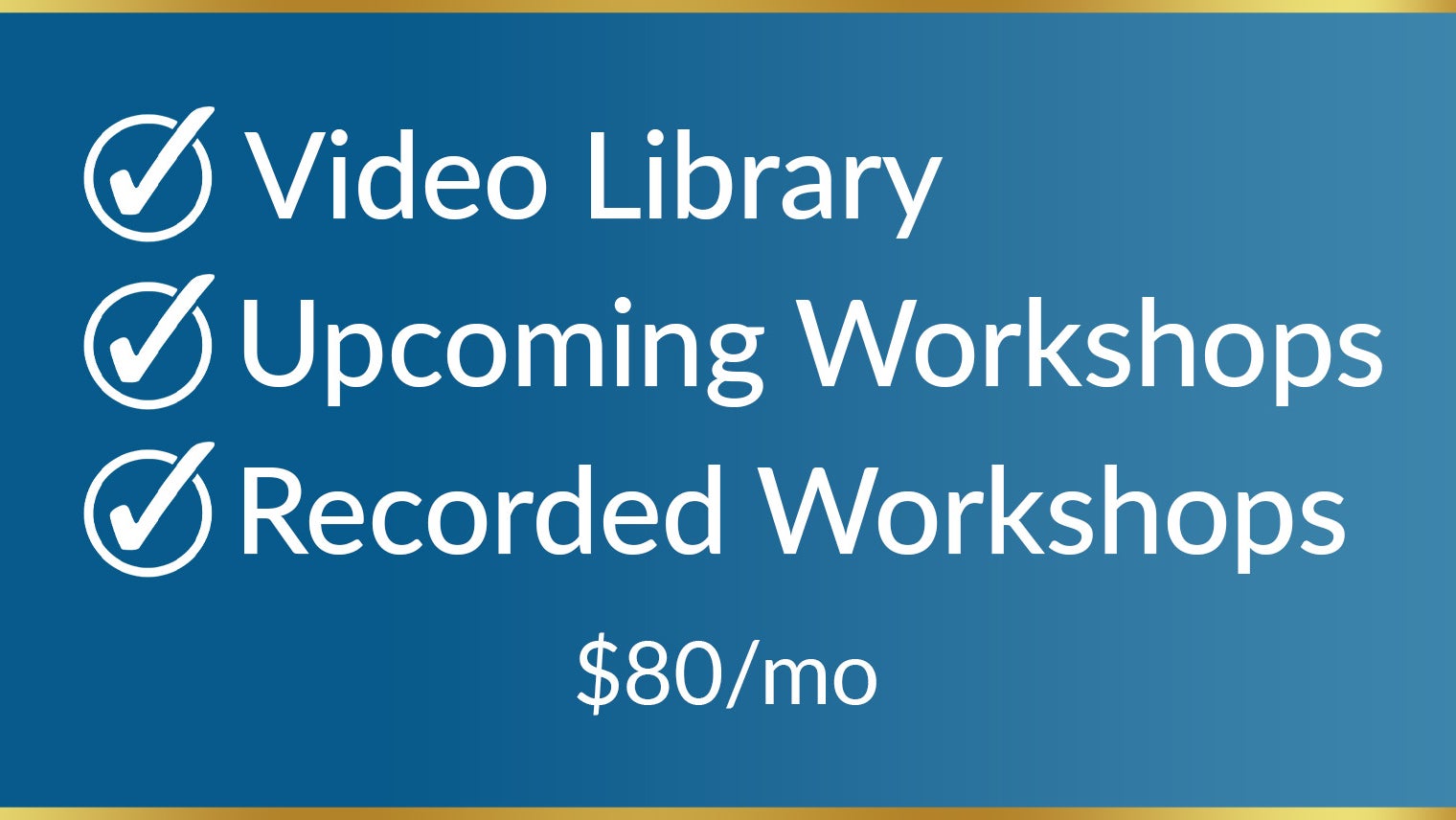 Monthly All-Access Membership